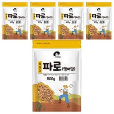 엉클탁 파로 엠머 밀, 500g, 5개