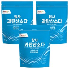 Tamsaa 過碳酸鈉 5kg, 清潔首選, 零添加, 零污染, 零汙漬, 3包