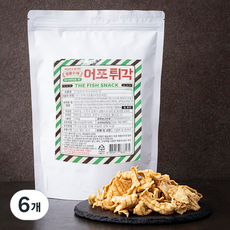 주일 일품수제 어포튀각 와사비마요맛, 180g, 6개