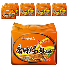 味丹 味味A 香辣牛肉湯麵 83g, 30包