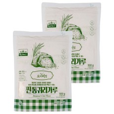 찐통귀리가루, 2개, 500g