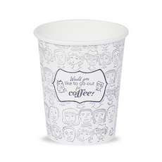 더빈썸 종이컵 피플 300ml, 100개입, 1개