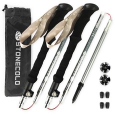 StoneCold Z-POLE 登山杖, 灰色, 1個