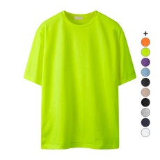 해리슨 남성용 오버핏 라운드 통기성 반팔 티셔츠 MDL1404