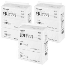 Tamsaa 三層抽取式廚房紙巾, 100%原生紙漿, 無螢光劑, 3包, 3袋
