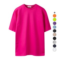 해리슨 남성용 오버핏 라운드 통기성 반팔 티셔츠 MDL1404