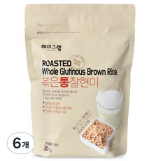 HEYGRAM 烘炒糙米粒, 6包, 300g