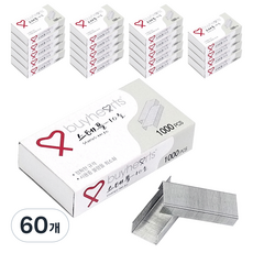 바이하츠 스테플 10호침, 60개