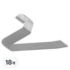 Redielo Z字型防滑褲架, 灰色, 18個