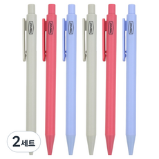 PINKFOOT 每日自動鉛筆 3款 x 2支 組, 0.5mm, 2套