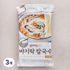 곰곰 바지락 칼국수, 460g, 3개
