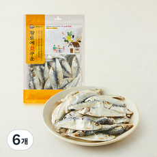 해살이 황토가마에 구운 디포리, 6개, 300g