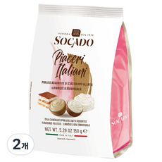 SOCADO 義大利綜合普拉琳巧克力, 150g, 2個