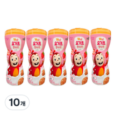 프로엠 코코몽 까까 요거트 딸기스낵, 10개, 딸기맛, 50g