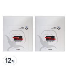 Darkness 3 Cure 3層化妝棉, 500張, 12個