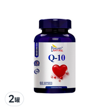 ESMOND NATURAL 愛司盟 輔酶 Q10 軟膠囊, 60顆, 0.3g, 2罐