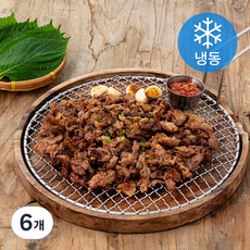 먹는낙 고소한 석쇠불고기 (냉동), 300g, 6개