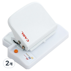 칼 게이지 6공 펀치 GP-LA, White, 2개