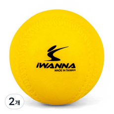 아이워너 T 볼, 옐로우, 2개