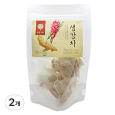 몸애조화 생강차 티백, 1.5g, 2개, 10개입