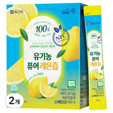 종근당 유기농 퓨어 레몬즙 14p, 350g, 2개
