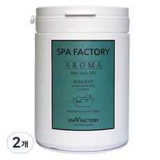 SPA FACTORY 優雅喜馬拉雅粉紅香氛浴鹽 沐浴劑 芬多精, 1kg, 2個