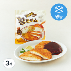윙잇 모짜렐라 왕돈까스 (냉동), 500g, 3개