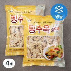 굿프랜즈 탕수육 (냉동), 1kg, 4개