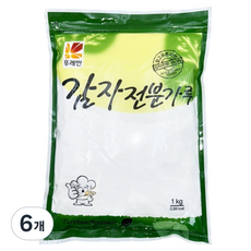 뚜레반 감자전분가루, 6개, 1kg