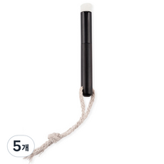 리빙조이 JOYBEAUTY 클렌징 브러쉬 J-250, 블랙, 5개