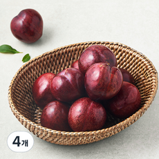 아주마 저탄소 인증 산지직송 영동 피자두, 4개, 1kg