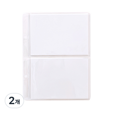 Lallayena 迷你拍立得收納活頁夾補充內頁 H TYPE, 2個, 10張