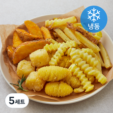 지엔씨푸드 스페셜 벨지안 모듬감자 5종 세트 400g (냉동), 5세트