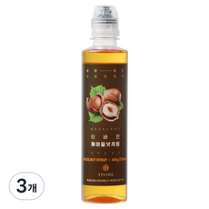 티바인 알룰로스 헤이즐넛 시럽, 400g, 3개