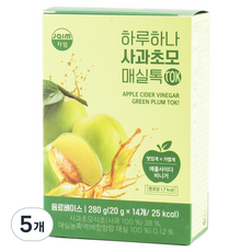 Jaim 每日一包 蘋果醋母梅子飲 14入, 5個, 280g