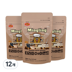 머거본 티라미수맛 아몬드, 180g, 12개