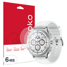 스코코 강화유리 액정보호필름 2p 세트, 6세트