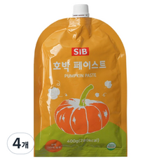SIB 南瓜醬, 400g, 4個
