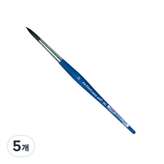 Da Vinci 達文西細毛刷/393 8號/圓/合成樹脂, 12號, 5個