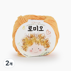 쎄비 로미오 뜨개실, 70. 살몬주황, 2개 70. 살몬주황, 2개