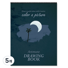 ARTMORE 專家用素描本 200g, 4開, 15張, 5個