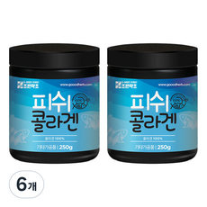 조은약초 피쉬콜라겐, 6개, 250g