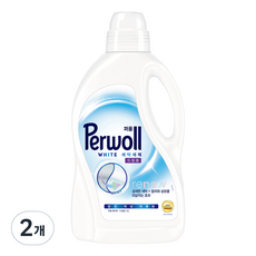 퍼울 화이트 드럼용 세탁세제 본품, 2L, 2개
