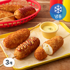 쉐프스토리 바삭한 치즈 핫도그 (냉동), 80g, 10개입, 3개