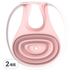 환자 임산부 접이식 이동식 샴푸 의자 세트, 혼합색상, 2세트