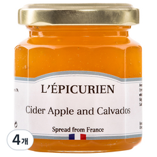 레피큐리앙 애플사이더 칼바도스 스프레드, 125g, 4개
