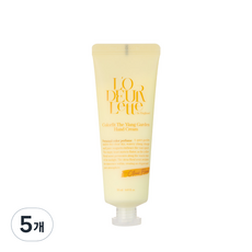 L'O DEUR Lette Colorfit The Ylang Garden 護手霜 柑橘花香, 50ml, 5個