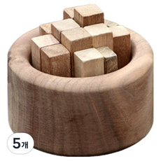 LAIRA 원목 디퓨저 6 x 5 cm, 5개, 1ml, 블랙월넛