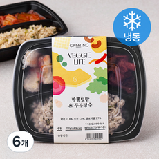 그리팅 짬뽕덮밥 & 두부탕수 (냉동), 290g, 6개