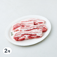 선진포크한돈 칼집 삼겹살 로스 (냉장), 2개, 500g